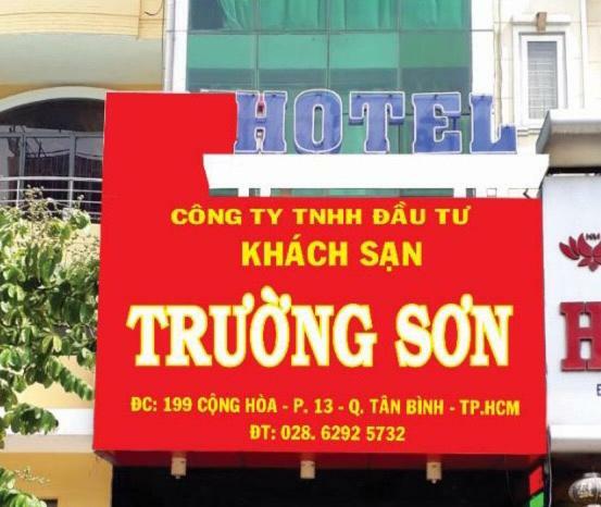 Khách sạn Trường Sơn Thành Pho Ho Chí Minh Esterno foto